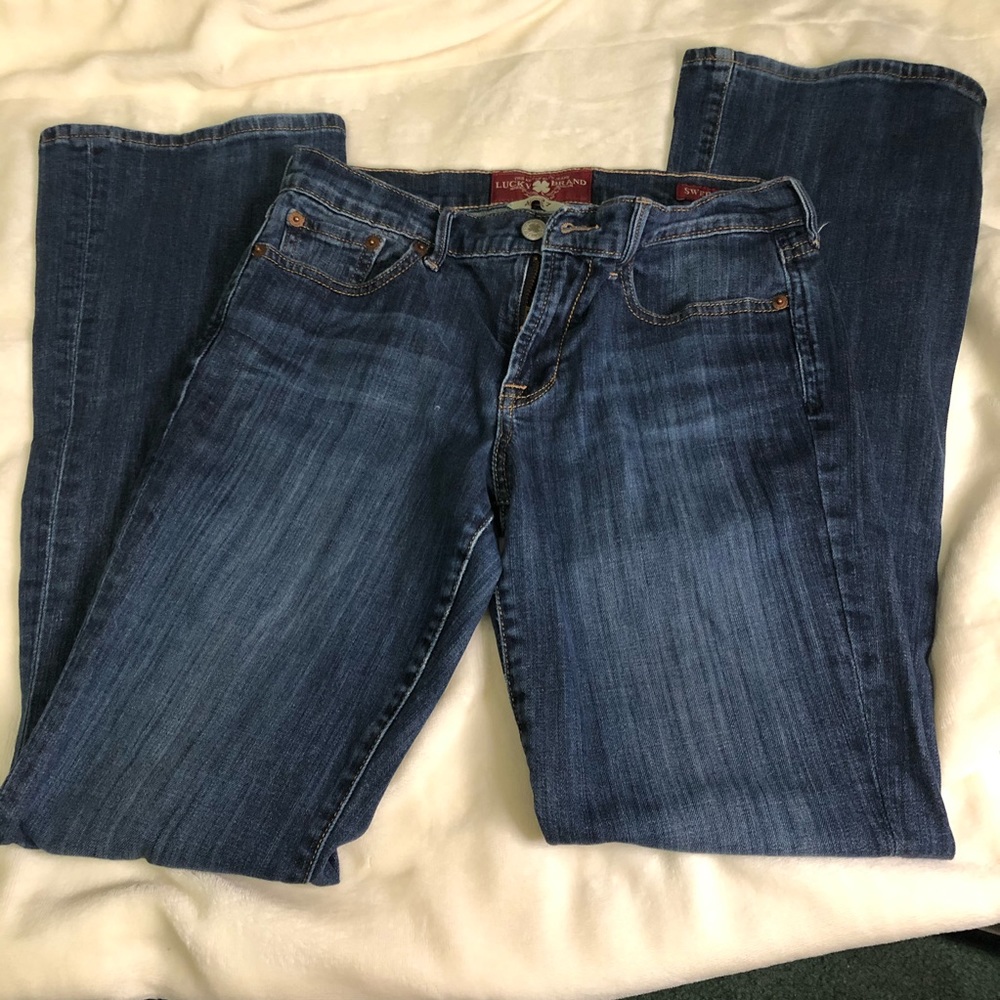 Lucky Brand Jeans, Sweet and Low,Blue, Size 4/27
